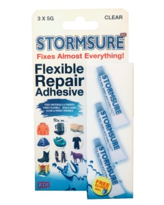 Stormsure - Flexible repair adhesive 3 x 5g Tubes