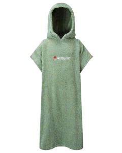 Northcore childrens changing robe in shadow green