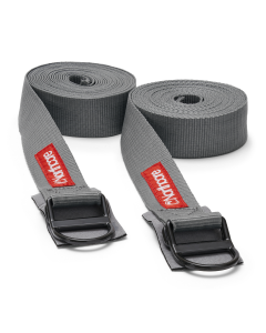 Northcore D-Ring Tie Down Straps Grey